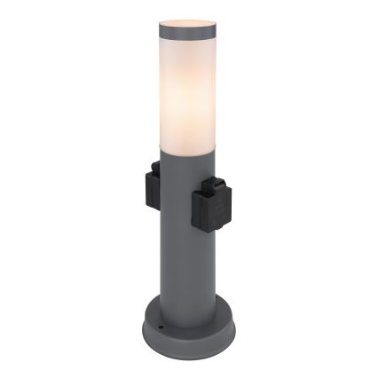 Globo 3158AK - Candeeiro exterior com 2 tomadas BOSTON 1xE27/23W/230V IP44