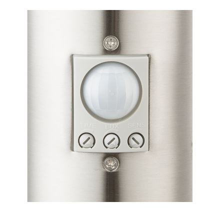 Globo - Candeeiro de exterior com sensor 1xE27/60W/230V IP44