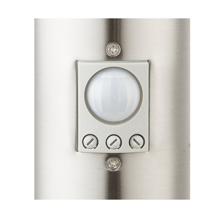 Globo - Candeeiro de exterior com sensor 1xE27/60W/230V IP44