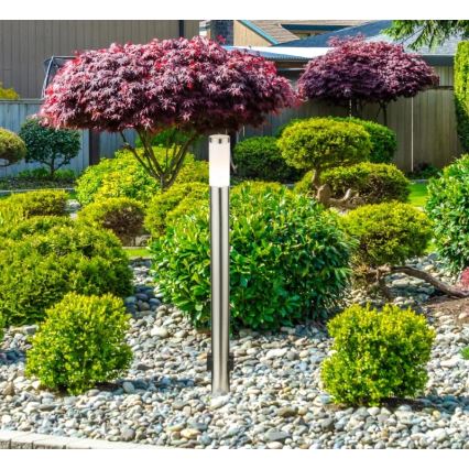 Globo 3159KLED - Candeeiro exterior LED com tomada BOSTON LED/9W/230V IP44 110 cm