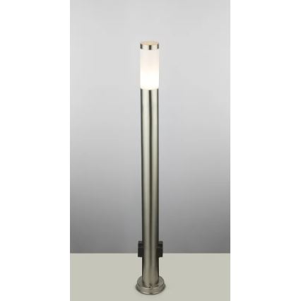 Globo 3159KLED - Candeeiro exterior LED com tomada BOSTON LED/9W/230V IP44 110 cm