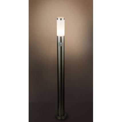 Globo - Candeeiro exterior com sensor 1xE27/60W/230V 110 cm IP44