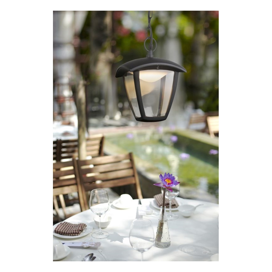 Globo - Iluminação suspensa exterior LED LED/7W/230V IP54