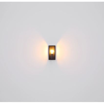 Globo - Iluminação de parede exterior 1xE27/60W/230V IP44 preto