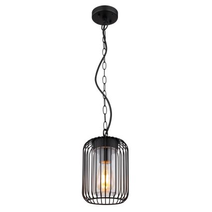 Globo - Lustre exterior suspenso por corrente 1xE27/15W/230V
