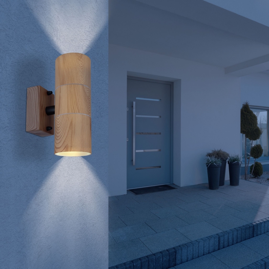 Globo - Luminária de parede exterior 2xGU10/35W/230V IP44