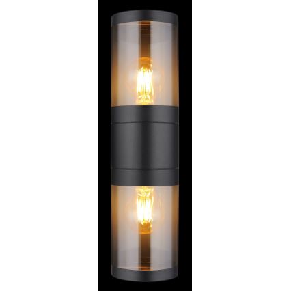Globo - Iluminação de parede exterior 2xE27/60W/230V IP44