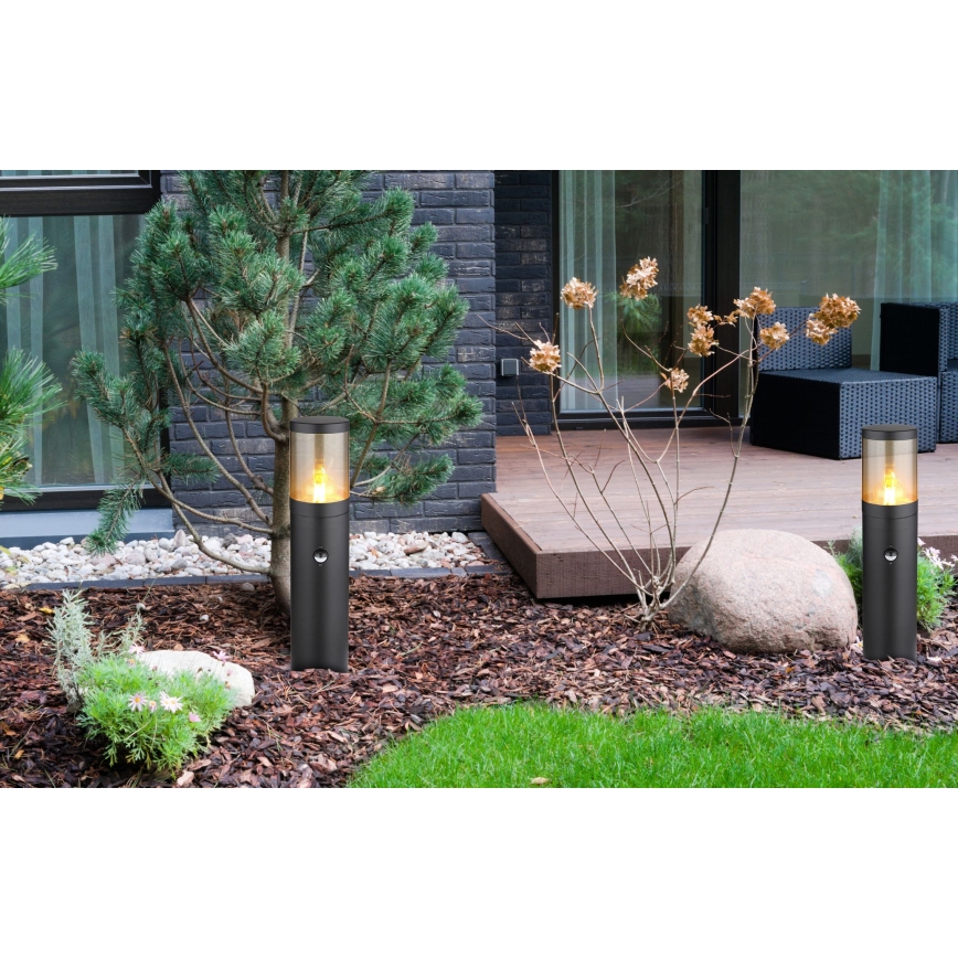 Globo - Candeeiro exterior com sensor 1xE27/60W/230V 50 cm IP44