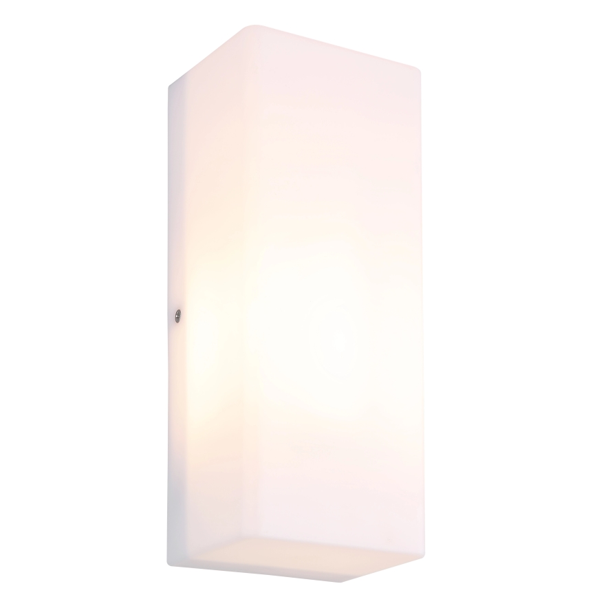 Globo - Aplique de parede exterior 1xE27/15W/230V IP44 branco
