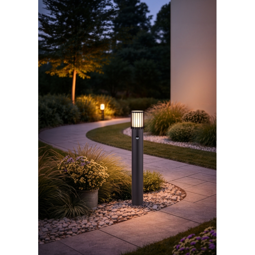 Globo - Candeeiro exterior com sensor 1xE27/15W/230V IP54 65 cm