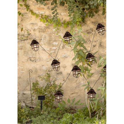 Globo - Luz LED solar decorativa 8xLED/3,2V IP44