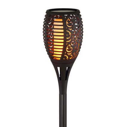 Globo - Iluminação solar LED LED/5,4W/3V 1800K IP44 preto