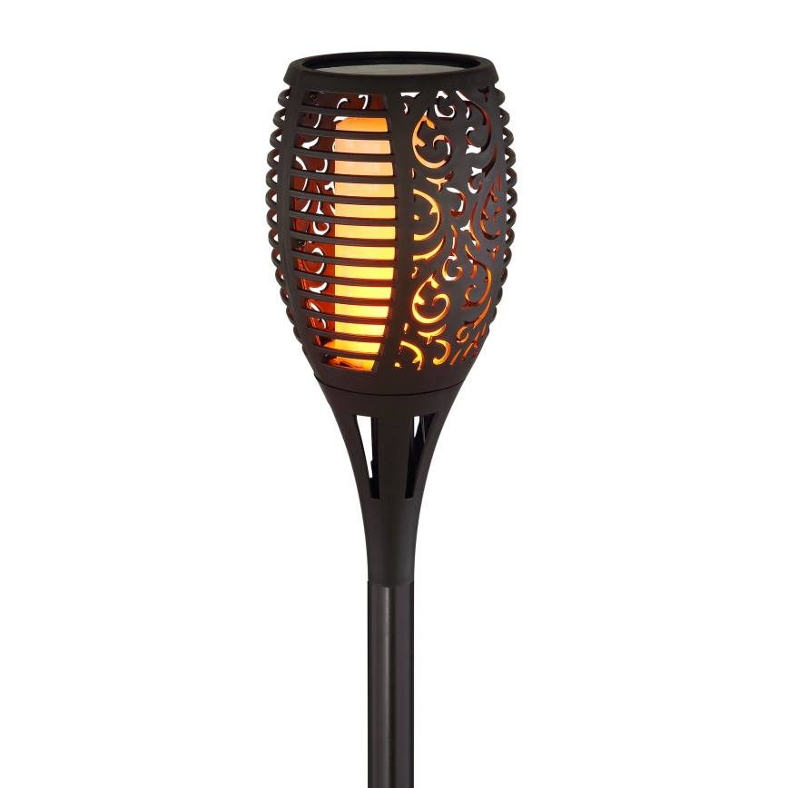 Globo - Iluminação solar LED LED/5,4W/3V 1800K IP44 preto