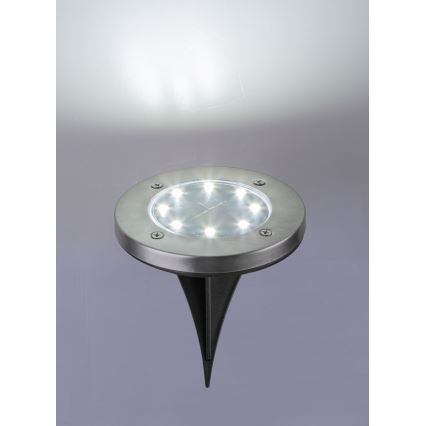 Globo - CONJUNTO 2x Luzes solares LED LED/0,8W/3V IP44 300 mAh