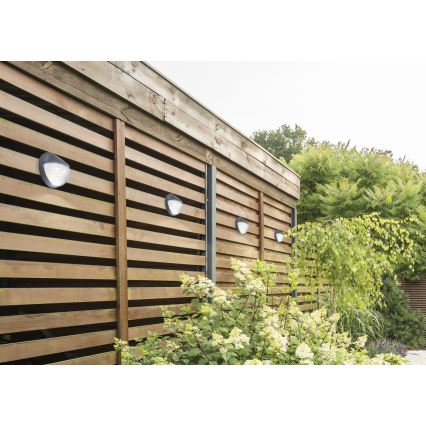 Globo - Luminária de parede solar LED 2xLED/0,06W/1,2V IP44 200 mAh