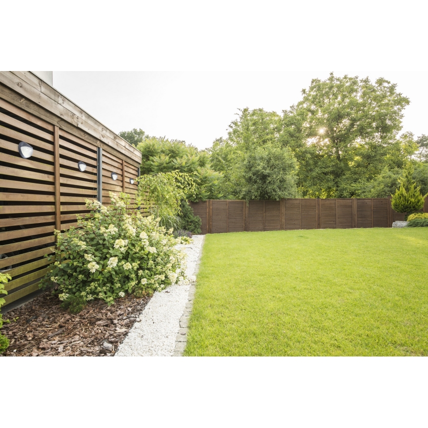 Globo - Luminária de parede solar LED 2xLED/0,06W/1,2V IP44 200 mAh