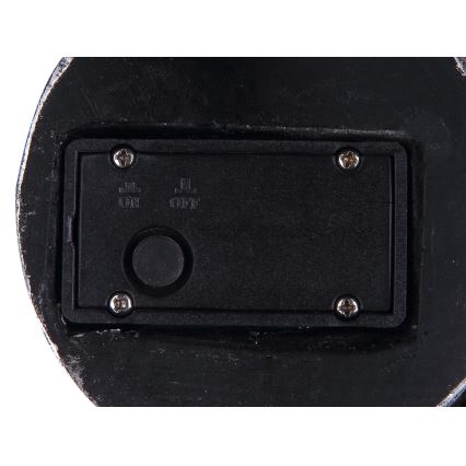 Globo - Iluminação solar LED LED/2,16W/3V 3000K IP44 prateado