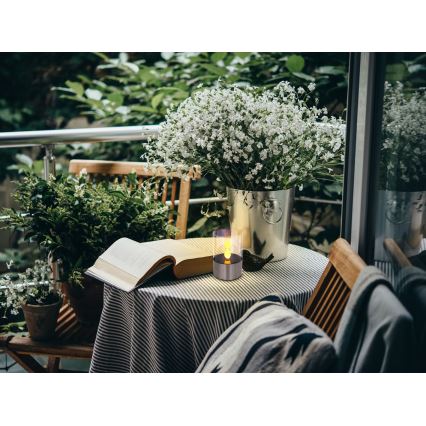 Globo - Iluminação solar LED LED/0,06W/3,2V 1800K IP44 100 mAh