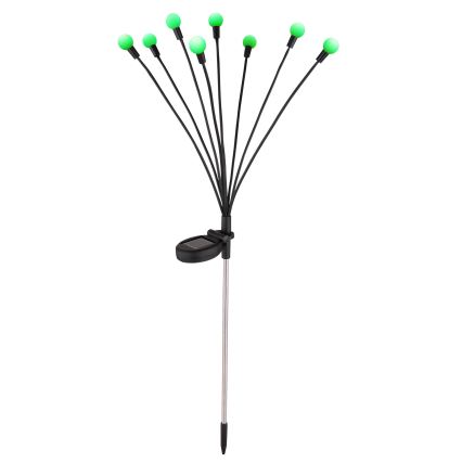 Globo - Iluminação solar LED RGB 8xLED/0,06W/3,2V IP44