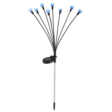 Globo - Iluminação solar LED RGB 8xLED/0,06W/3,2V IP44