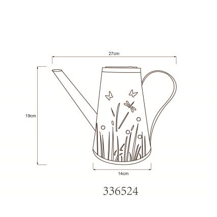 Globo - Iluminação solar LED LED/0,03W/1,2V IP44