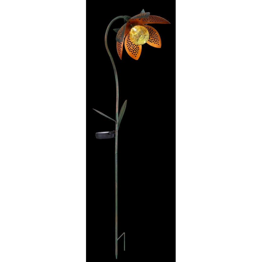 Globo - Candeeiro solar LED/3,2V IP44 200 mAh flor