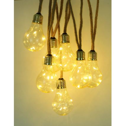 Globo - Corrente solar LED decorativa 50xLED/0,06W/3,2V 570 cm IP44