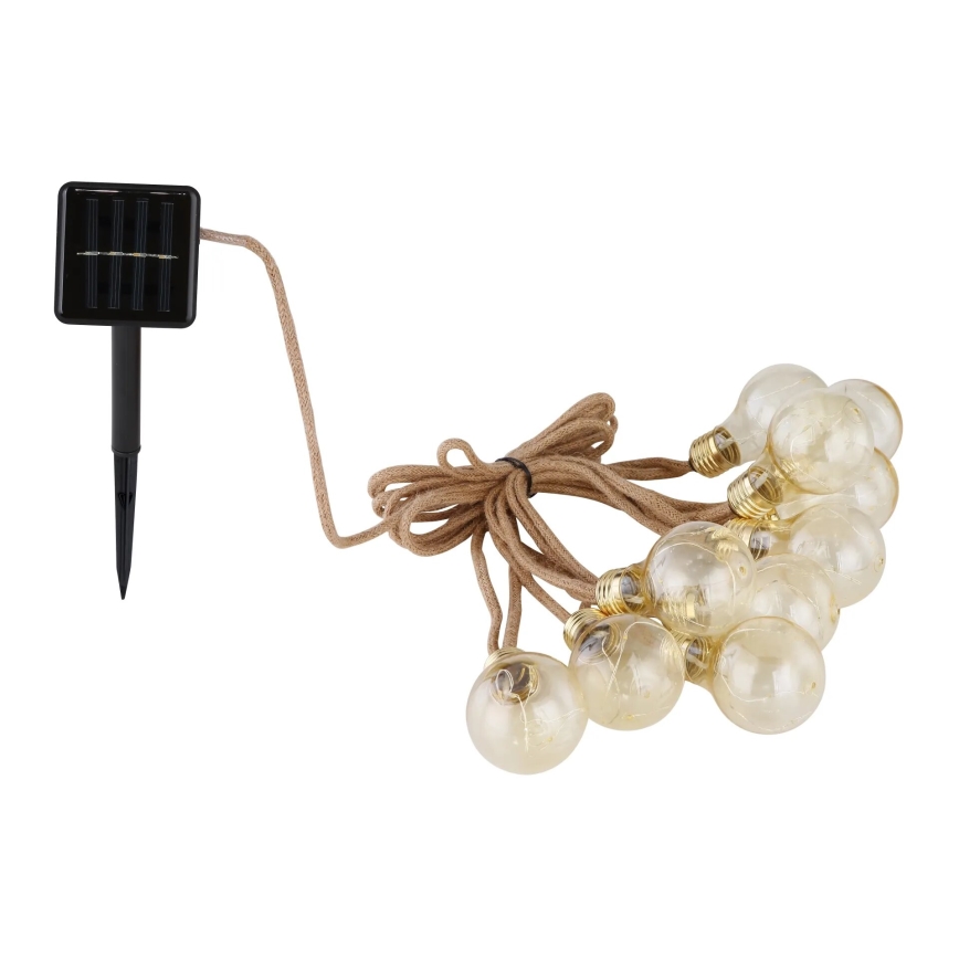 Globo - Corrente solar LED decorativa 50xLED/0,06W/3,2V 570 cm IP44