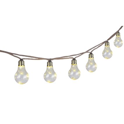 Globo - Corrente solar LED decorativa 50xLED/0,06W/3,2V 570 cm IP44
