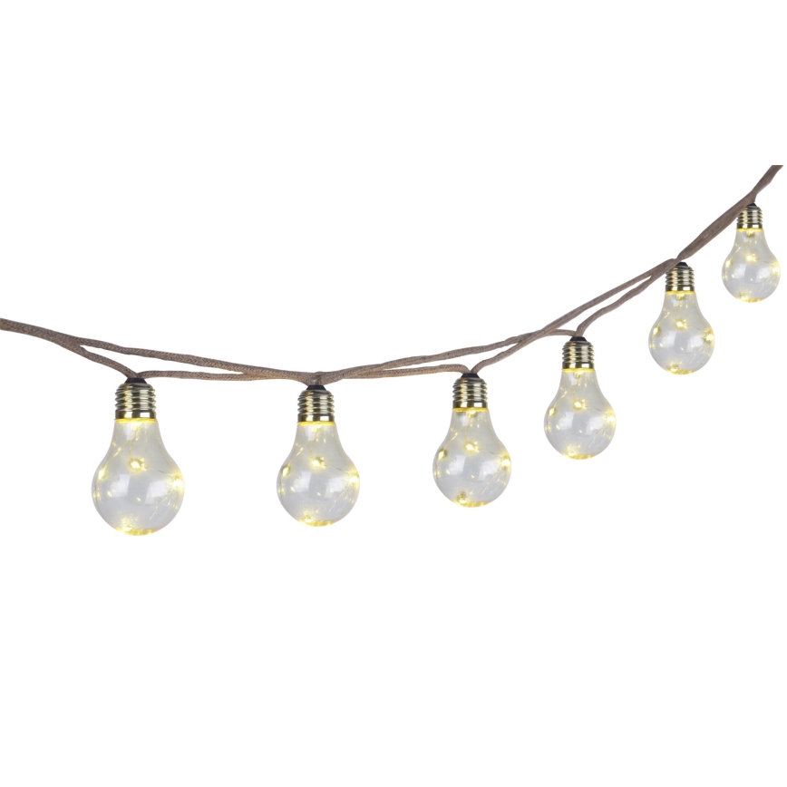 Globo - Corrente solar LED decorativa 50xLED/0,06W/3,2V 570 cm IP44