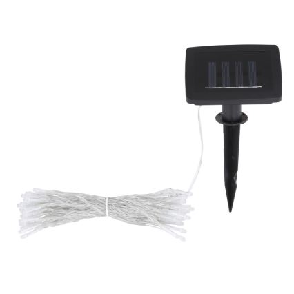Globo - Corrente solar LED 20 m 120xLED/2,4V 2xAAA IP44 600 mAh