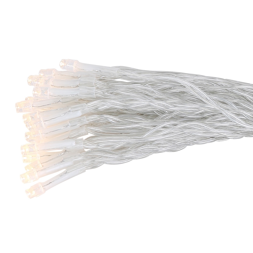 Globo - Corrente solar LED 20 m 120xLED/2,4V 2xAAA IP44 600 mAh