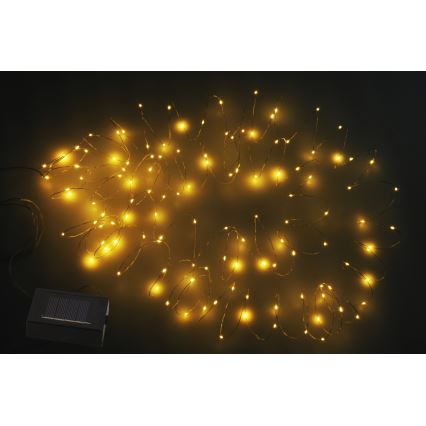 Globo - Guirlanda solar LED 120 LEDs/3,2 V IP44 13,4 m 600 mAh