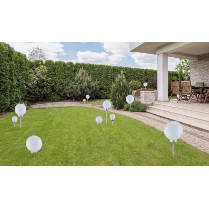 Globo - Luminária Solar LED 2xLED/0,06W/1,2V IP44 600 mAh