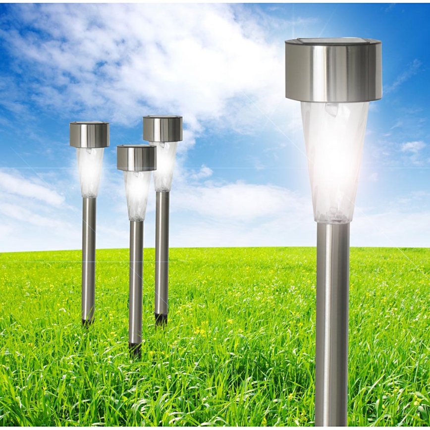 Globo 3387-36 - Luminária solar 1xLED/0,06W/3,2V IP44 600 mAh