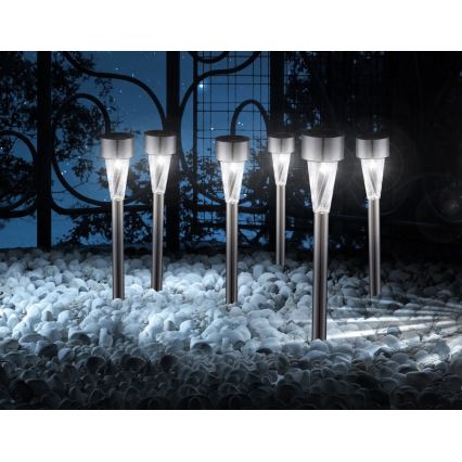 Globo 3387-36 - Luminária solar 1xLED/0,06W/3,2V IP44 600 mAh