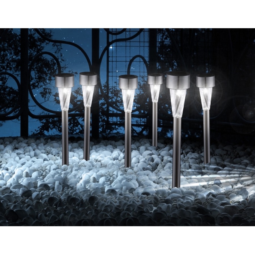 Globo 3387-36 - Luminária solar 1xLED/0,06W/3,2V IP44 600 mAh