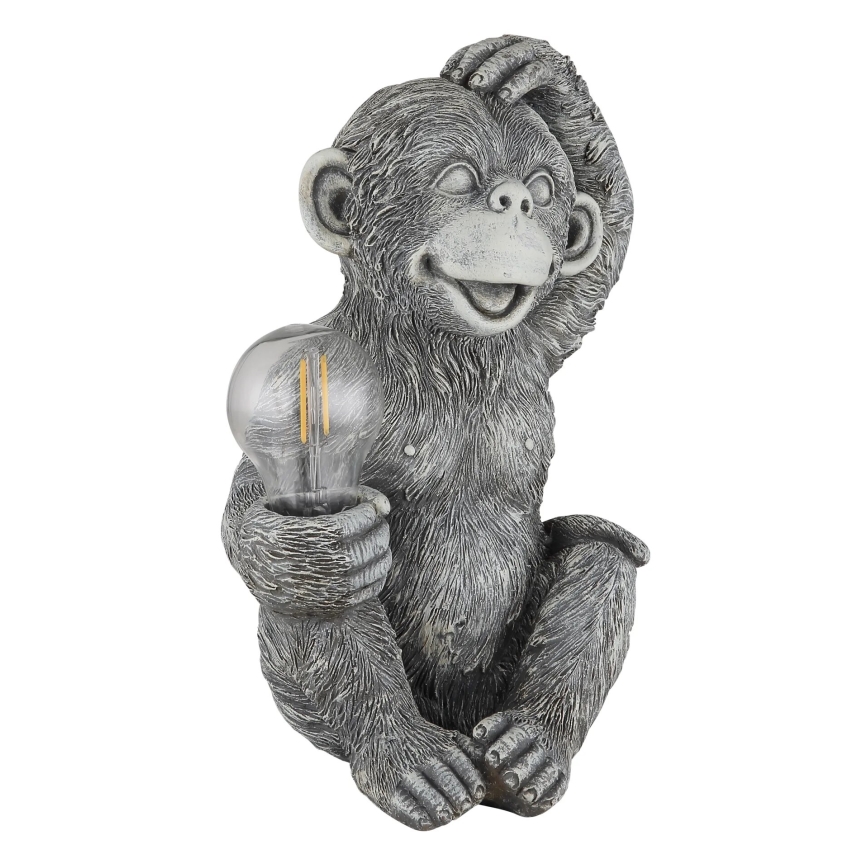 Globo - Decoração solar LED/0,02W/3V IP44 macaco