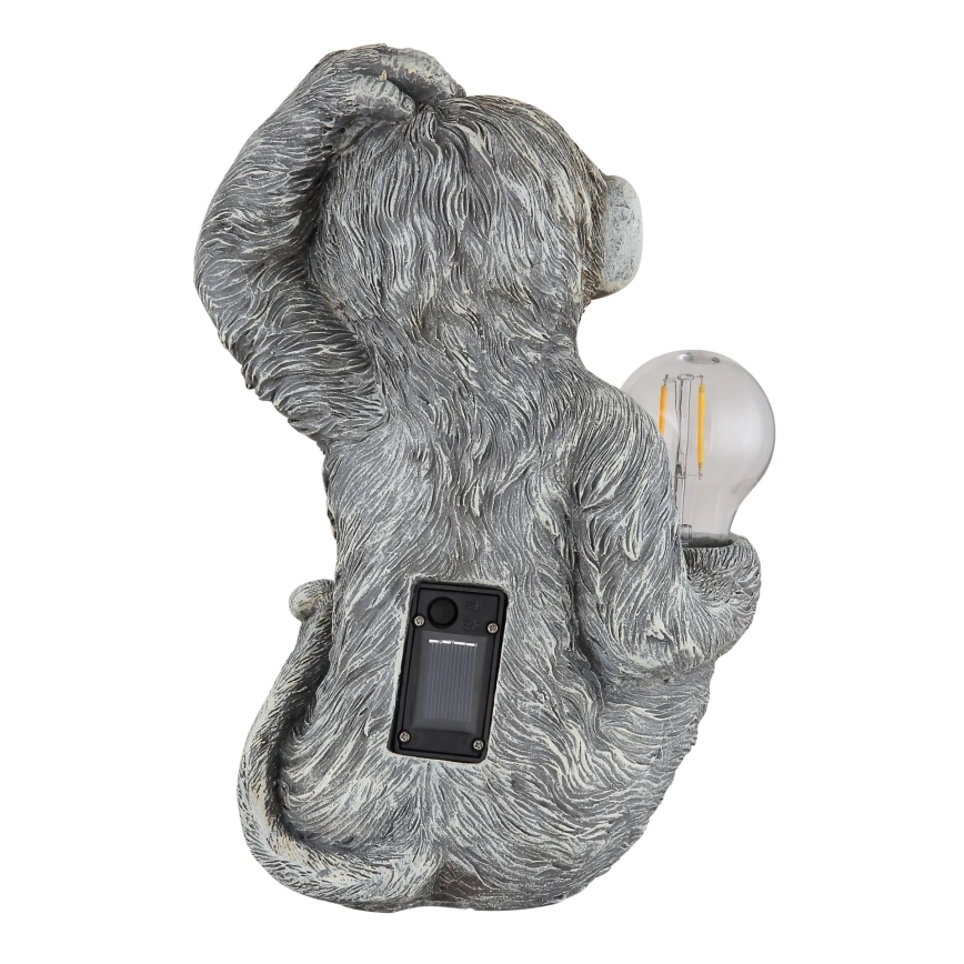 Globo - Decoração solar LED/0,02W/3V IP44 macaco