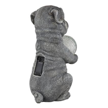 Globo - Decoração solar LED LED/0,02W/3V IP44 300 mAh cão