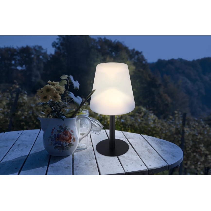 Globo - Candeeiro de mesa tátil solar LED RGB LED/0,1W/3V IP44