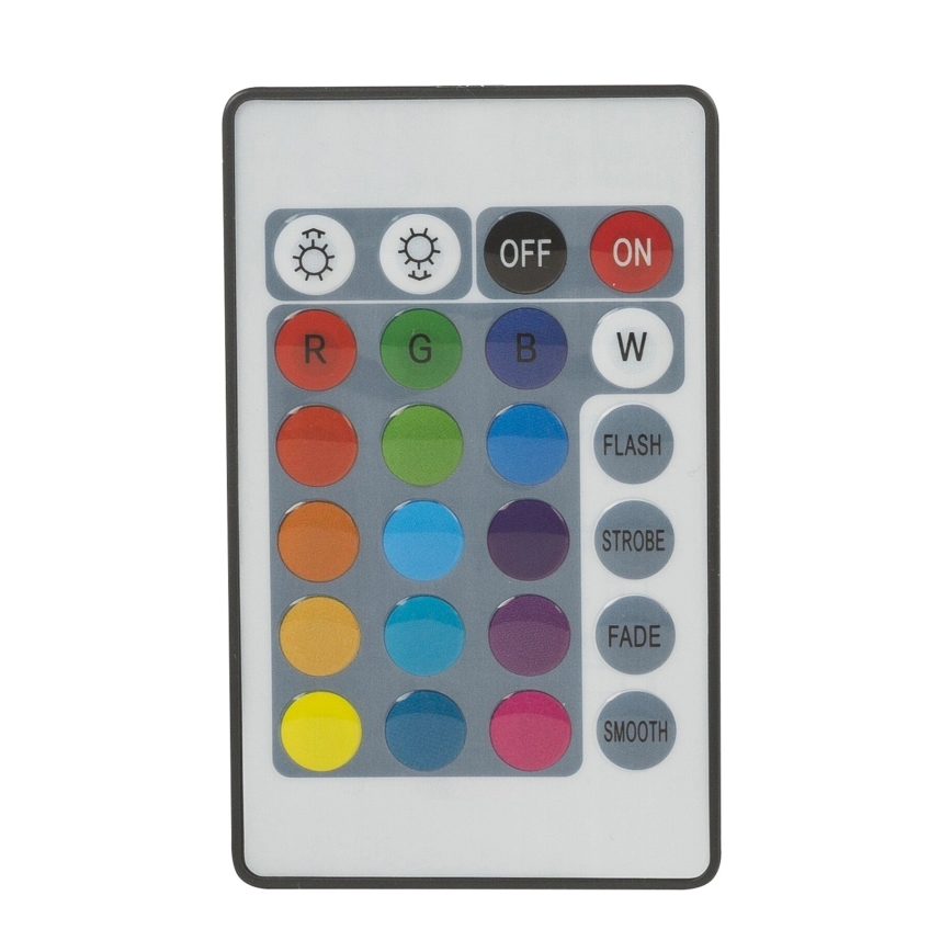 Globo - Lâmpada de chão solar LED RGB com toque LED/0,1W/3V IP44 2000 mAh + controlo remoto