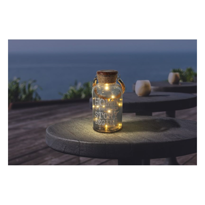 Globo - Iluminação solar LED LED/0,6W/3,2V IP44 200 mAh