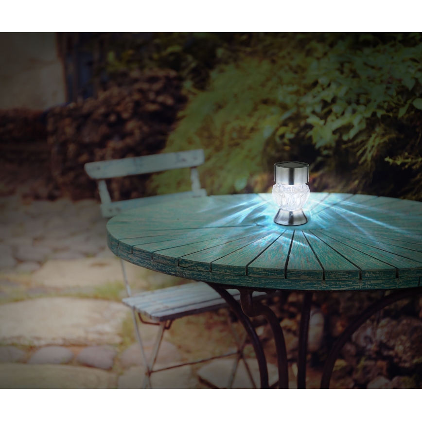 Globo - LED RGBW Iluminação solar 2em1 LED/0,06W/3V IP44