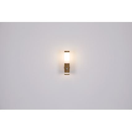 Globo - Iluminação de parede exterior com sensor 1xE27/15W/230V IP44