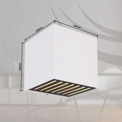 Globo - Aplique de parede exterior LED/6W/230V IP54 branco