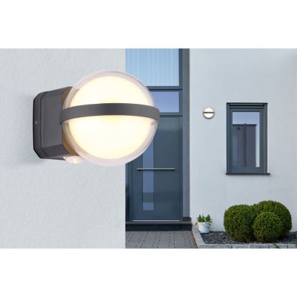 Globo - Iluminação de parede exterior LED LED/12W/230V IP54 preto