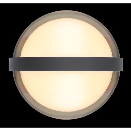Globo - Iluminação de parede exterior LED LED/12W/230V IP54 preto