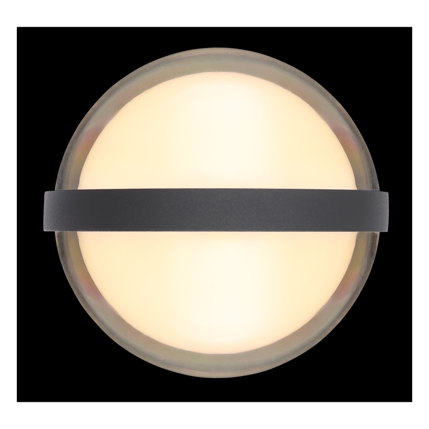 Globo - Iluminação de parede exterior LED LED/12W/230V IP54 preto