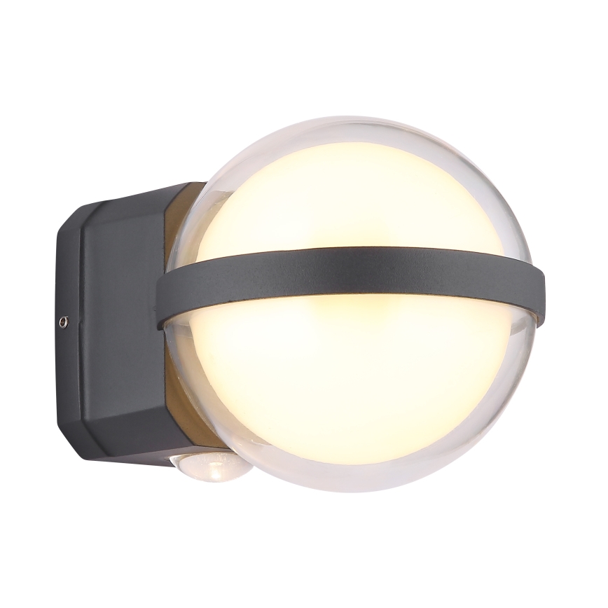 Globo - Iluminação de parede exterior LED LED/12W/230V IP54 preto